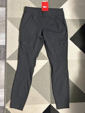 NWT The North Face Women's Utility Hybrid Hiker Tight Pants Asphalt Gray Size M